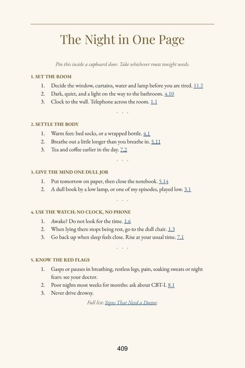 The Night in One Page of the book